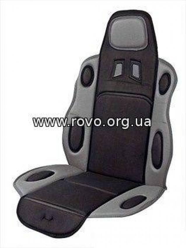 Накидка на сидіння VITOL F 19002 GY/BK (20)-F 19002 GY/BK (20)