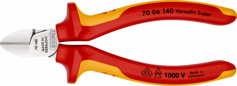 Кусачки бокові KNIPEX 70 06 140 SB-70 06 140 SB