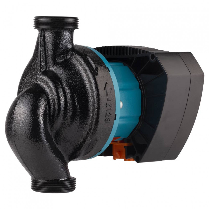 Насос циркуляційний енергозберігаючий 6-90Вт Hmax 6м Qmax 92л/хв Ø1½" 180мм + гайки Ø1" AQUATICA GPA25-6/180 IV (774071)-774071