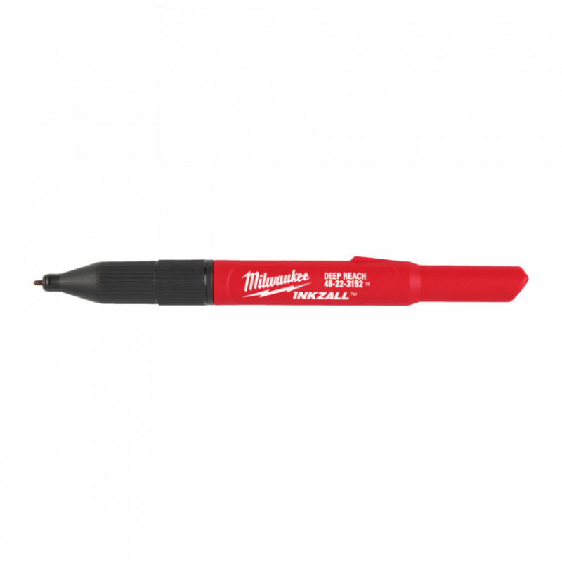 Маркер для будмайданчика INKZALL Deep Reach MILWAUKEE, сверхтонкий,чорний (48223152)-4932501147