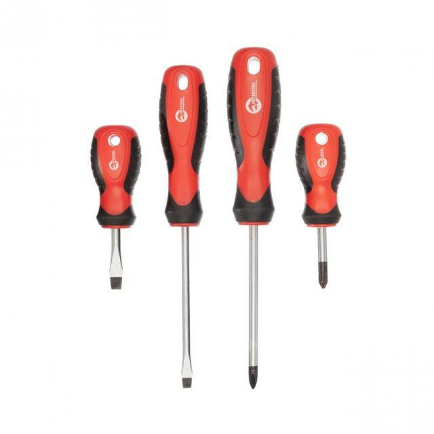 Професійний набір інструментів 1/2", 1/4", 72 од. INTERTOOL ET-6073-ET-6073