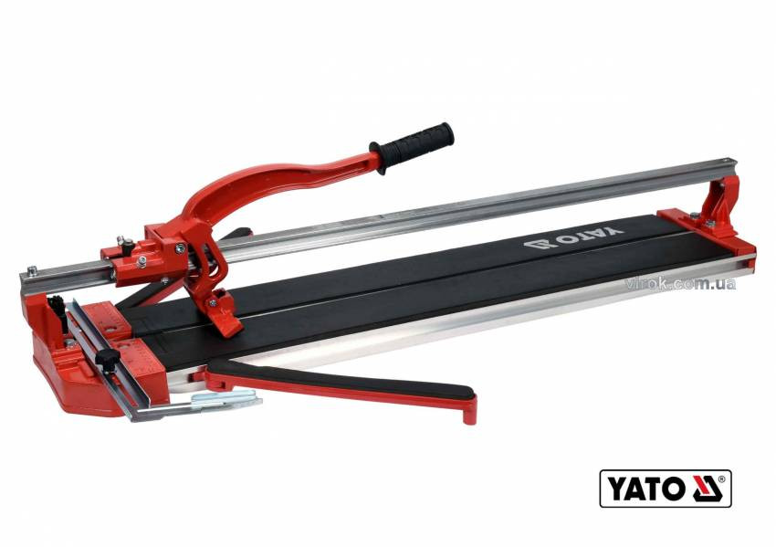 Плиткоріз ручний з лазером YATO 800 мм Ø22 x 6 x 6 мм-YT-37022