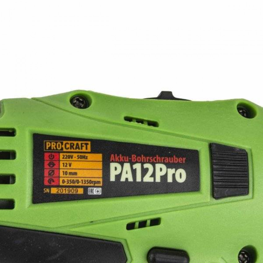 Шуруповерт Procraft PA12PRO-PA12Pro