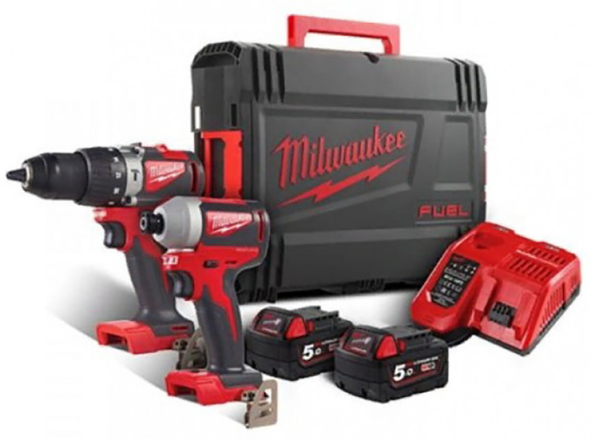 Набір акумуляторних інструментів M18 BLPP2A2-502X MILWAUKEE-4933464522