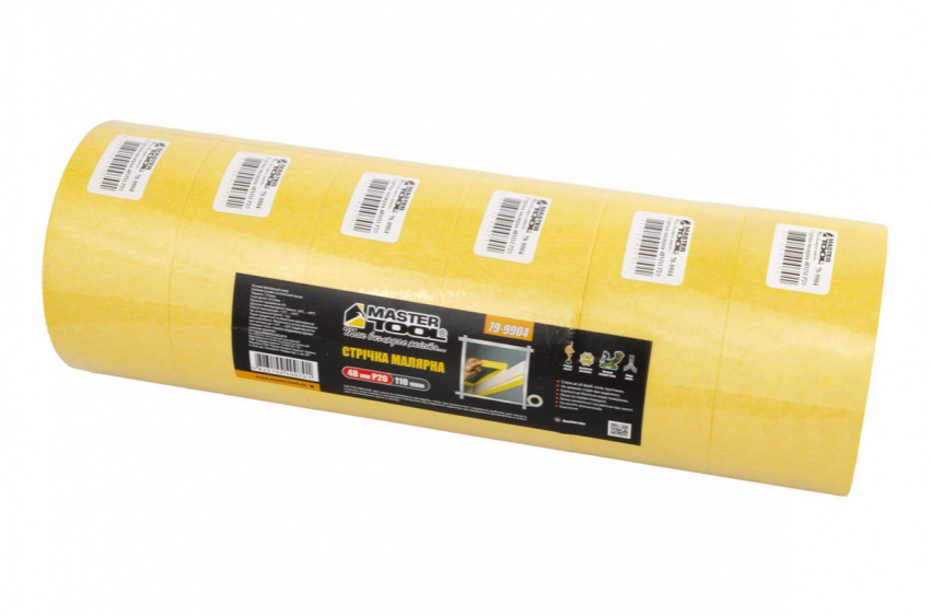 MasterTool Стрічка малярська 48 мм p20, Арт.: 79-9904-79-9904
