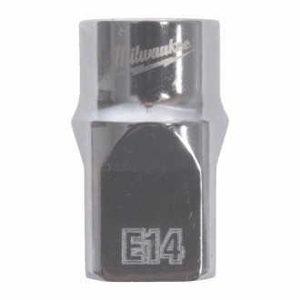 Головка торцевая хромированная TORX Е-стандарт ⅜″ MILWAUKEE, E14-[articul]