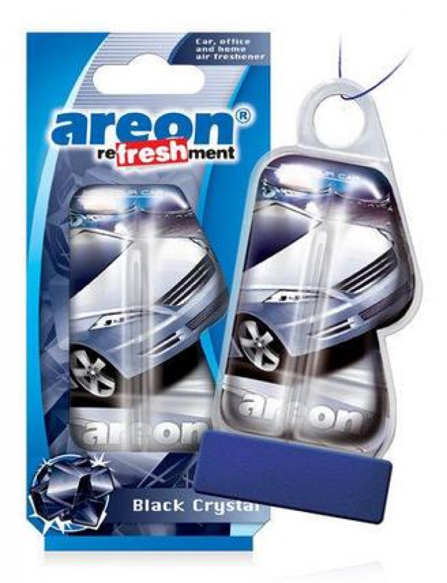 Ароматизатор AREON Чорний кристал 8,5мл (підвіска з гелем)-077159