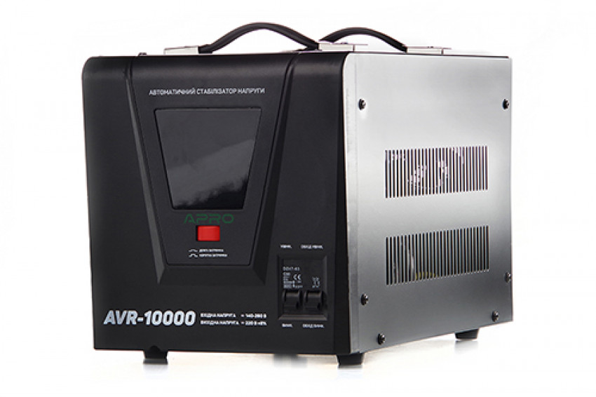 Стабілізатор напруги релейний AVR-10000, 8000Вт APRO-852030