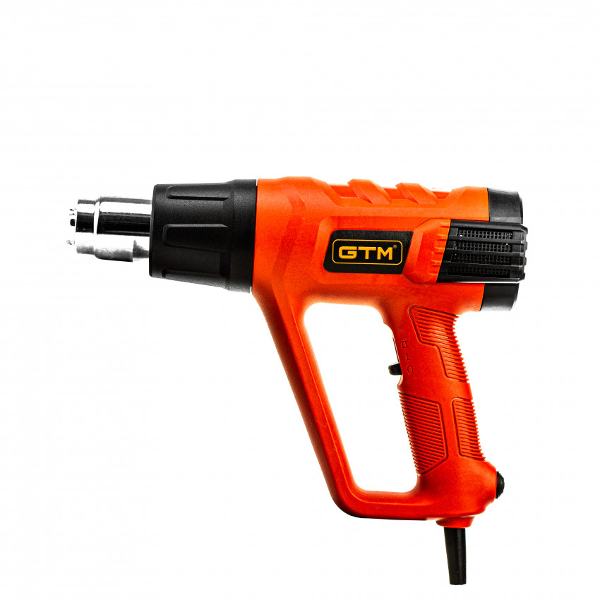 Термоповітродувка HG2000EM, 2000Вт, 80-600С, 300/500л/хв, LCD-дисплей-HG2000EM