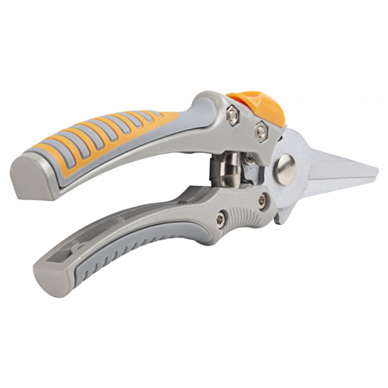 Секатор для квітів 200 мм алюмінієві ручки FLORA (5021504)-5021504