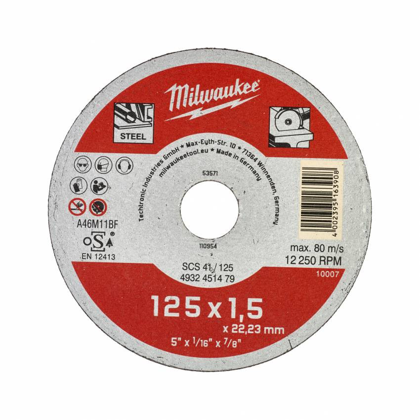 Отрезной диск SCS 41/115x1 PRO+ (10 шт) в металлическом боксе-4932478997