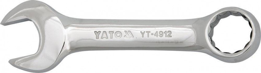 Ключ комбінований до гаїв (укорочений) YATO, хромванадий, М=18 мм, l=127 мм [10/60/120], шт-YT-4911
