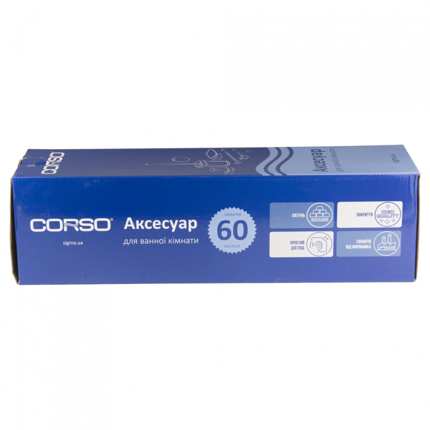 Щітка для унітазу BOLSENA 452×145×97мм CORSO (9681416)-9681416