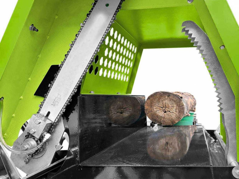 Напівавтоматична машина для різання і розколу дров Zipper ZI-SPA380-ZI-SPA380