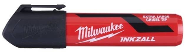Маркер для будмайданчика InkZAll MILWAUKEE, великий (XL), чорний (блістер)-4932471558