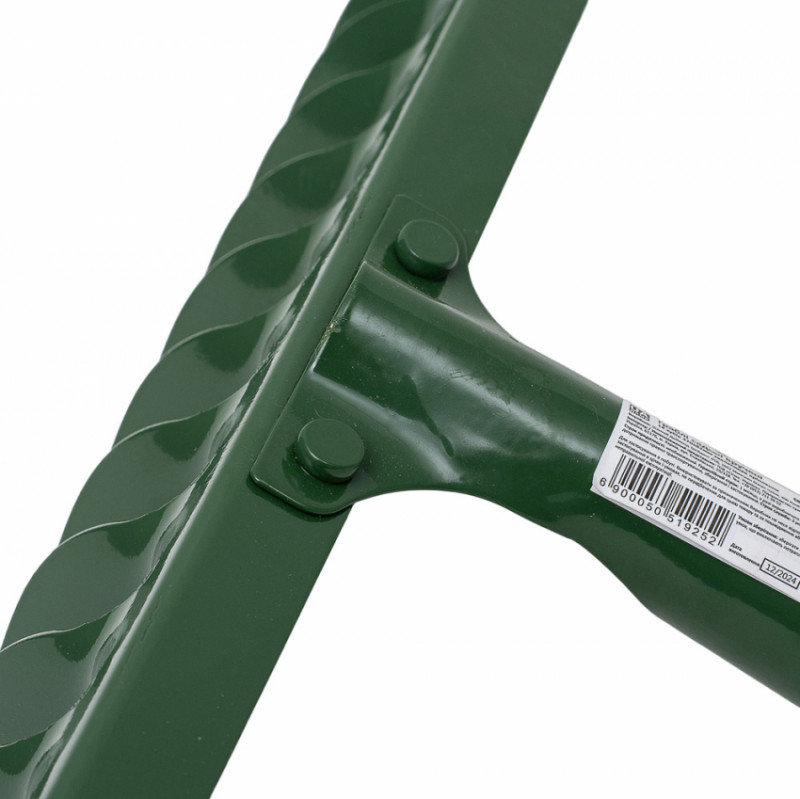 Граблі садові кручені 14 зубів 370×82мм закріплювальне кріплення GRAD (5051925)-5051925