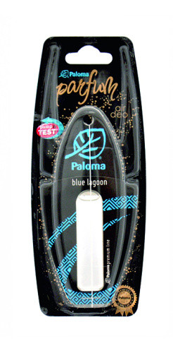 Ароматизатор Paloma Parfum Premium Line5ml, BLUE LAGOON (підвіска з рідиною)-74021