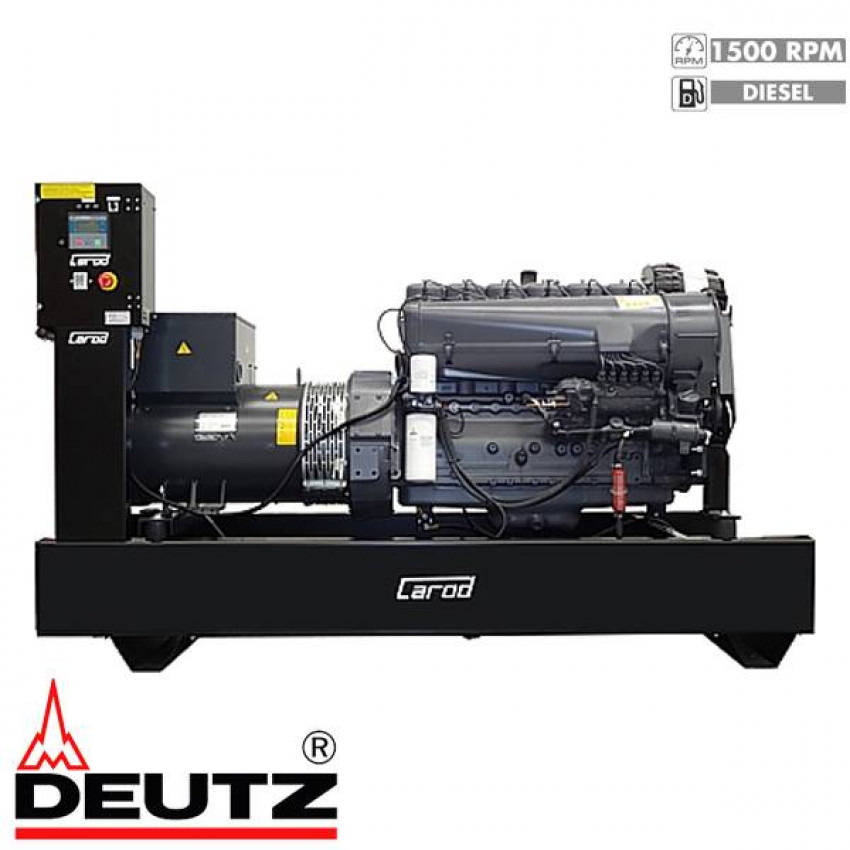 Генераторна установка CTDW-165L CAROD 150kVA ном. DEUTZ/STAMFORD відкритий-CTDW-165L