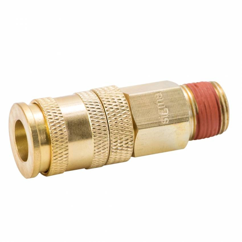 З'єднання швидкознімне посилене з фіксатором 3/8" (латунь) Sigma (7021621)-7021621