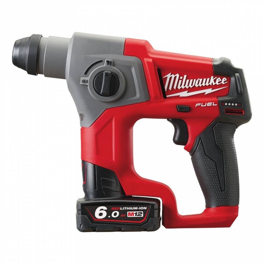 Акумуляторний компактний перфоратор MILWAUKEE SDS-Plus M12 FUEL CH-602X 4933451510-4933451510