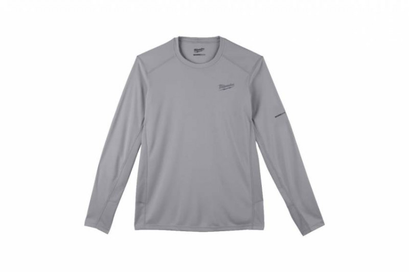 WWLSG-L WARM LONG SLEEVE SHIRT GREY XXX-4933478190