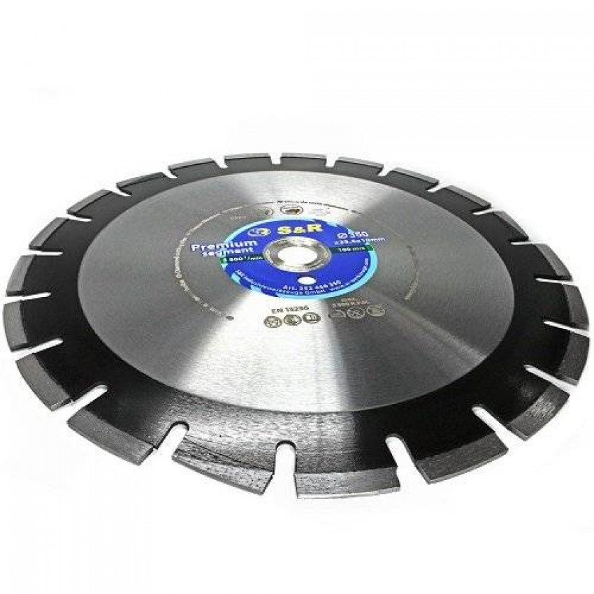 Диск алмазний S & R Premium Segment 350х25,4 мм асфальт-252466350