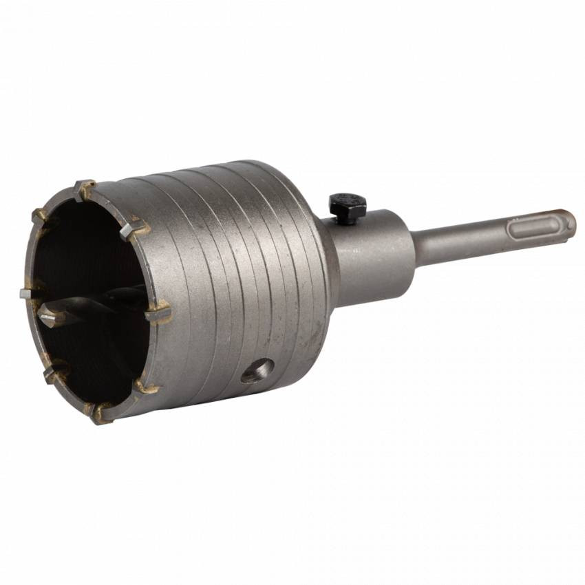 Коронка по бетону Ø65×70мм 8 зубців хвостовик 110мм SDS-plus GRAD (1514365)-1514365