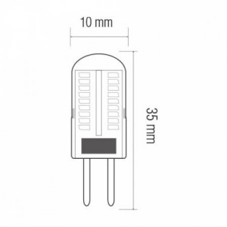 Світлодіодна лампа MICRO-2 1.5W G4 2700К