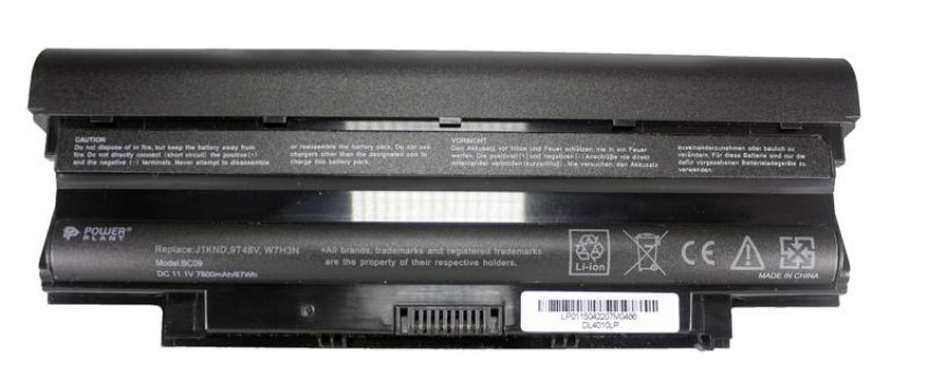 Акумулятор для ноутбуків DELL Inspiron 13R (04YRJH, DE N4010 3S2P) 11.1V 7800mAh-NB00000066