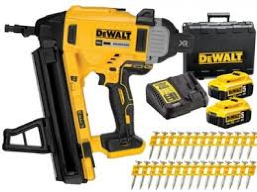 Пістолет гвоздезабивний акумуляторний безщітковий DeWALT DCN890P2-DCN890P2