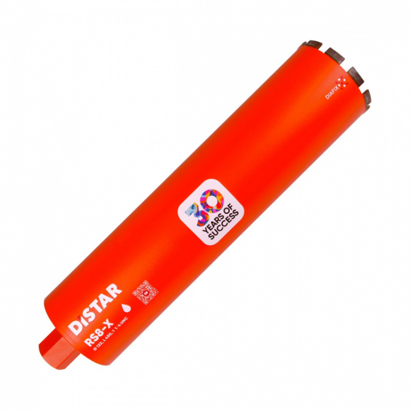 Свердло алмазне DDS-W 122x450-10x1 1/4 UNC DLD 122 RS8-X-10170085561