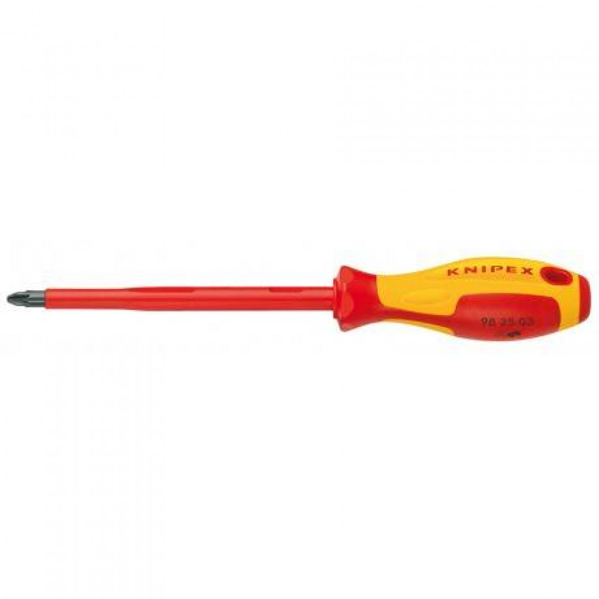 Викрутка для гвинтів з хрестовим шліцом Pozidriv KNIPEX 98 25 03-98 25 03