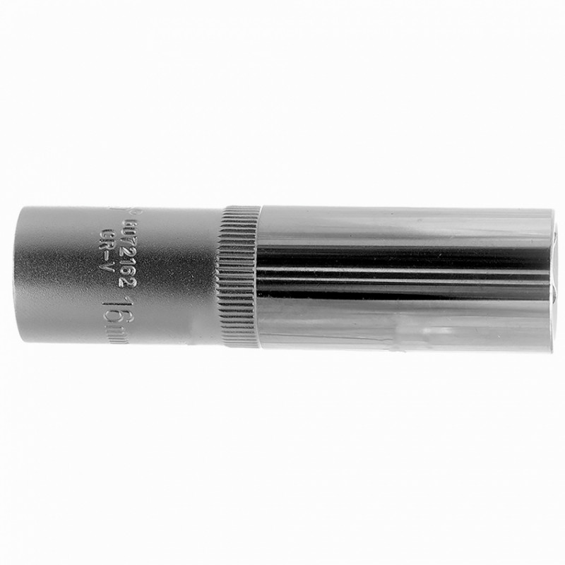 Насадка шестигранна довга 1/2" 16мм CrV ULTRA (6072162)-6072162