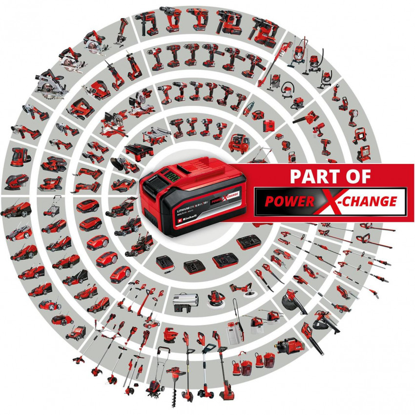 Акумуляторна дриль Einhell TE-CD 18/40 Li Kit 2.5 Ah (4513925-16)-