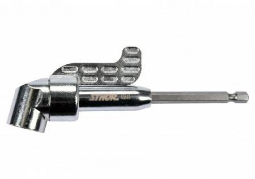 Тримач-адаптер кутовий STHOR: HEX - 1/4", L=130 мм, під кутом 105°-65840--VR
