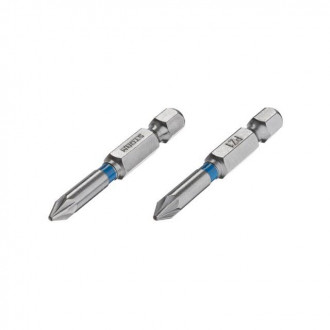 Комплект викруткових насадок PZ1 1/4&quot; * 50 мм, S2, уп. 2 од., STORM INTERTOOL VT-0214-[articul]