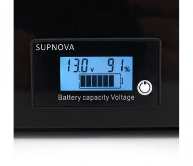 Акумуляторна батарея LiitoKala LiFePO4 12,8V 100Ah c LCD дисплеєм (330*170*220mm), 9.5kg