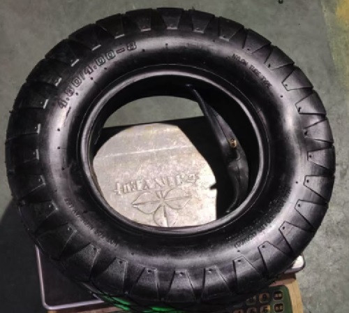 Камера + покришка 4PR для колеса 4х8'' тачки садово- будівельної СИЛА-550491