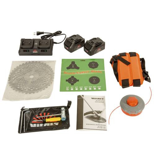 Електрокоса акумуляторна Vitals AZT 36100-1n Kit-223823