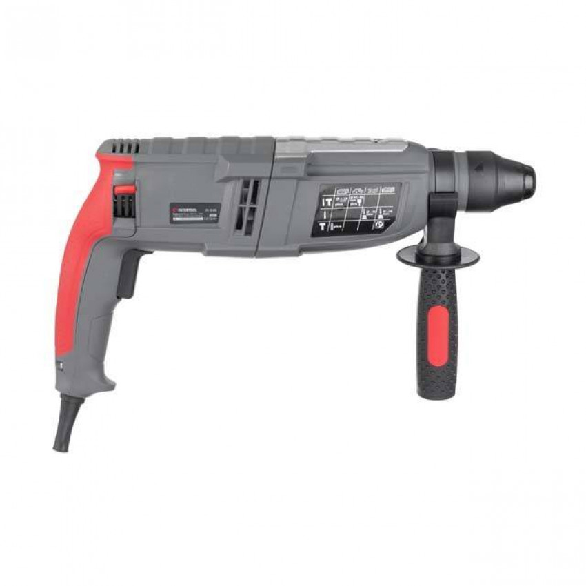 Перфоратор, 1,0 кВт, 3,5 Дж, 0-1300 об/хв, 0-5100 уд/хв, 3 режими, SDS-plus INTERTOOL DT-0185-DT-0185