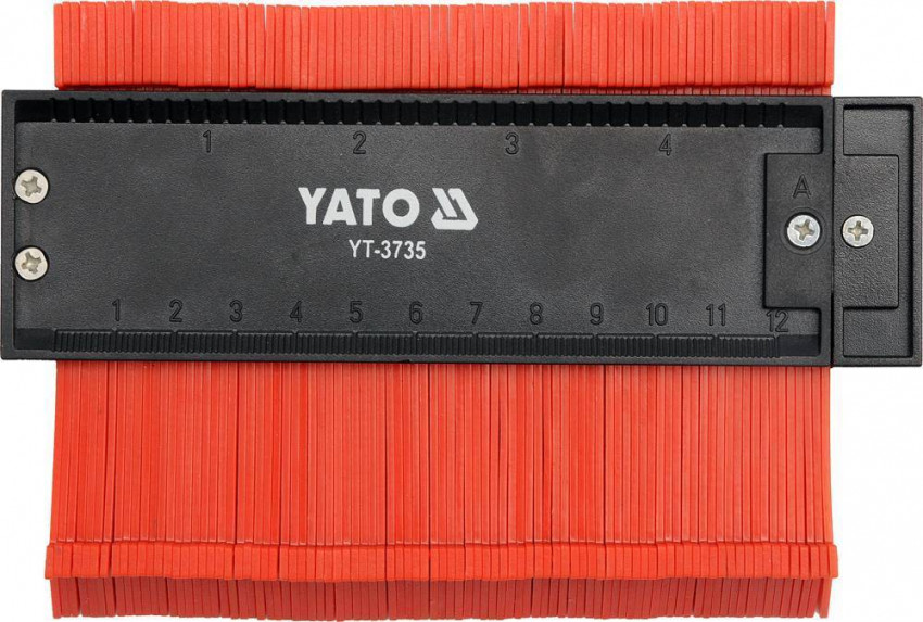 Шаблон профілю YATO, l = 125мм [24/72], шт-YT-3735