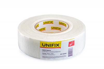Стрічка скловолоконна серп'янка 50мм*90м UNIFIX-[articul]