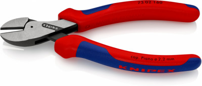 Кусачки бокові компактні X-Cut KNIPEX 73 02 160 SB