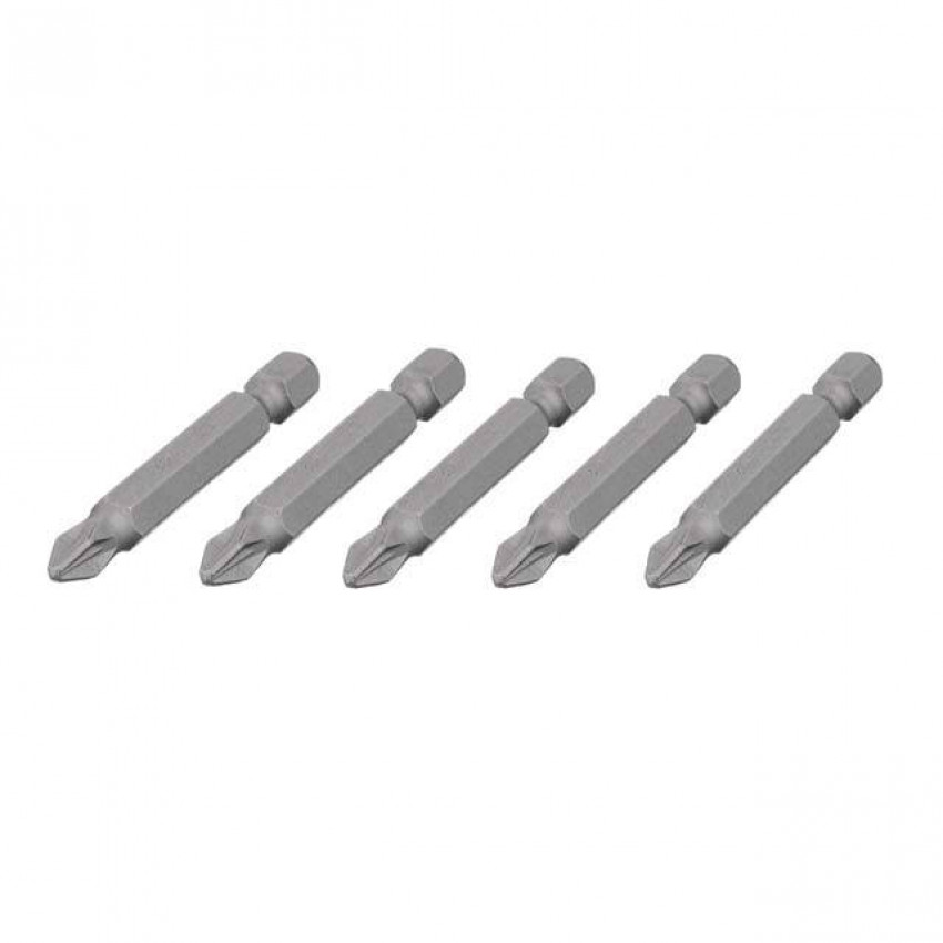 Комплект отверточних насадок PZ2 1/4 "* 50мм, ACR, S2, уп. 5од., STORM INTERTOOL VT-0204-VT-0204