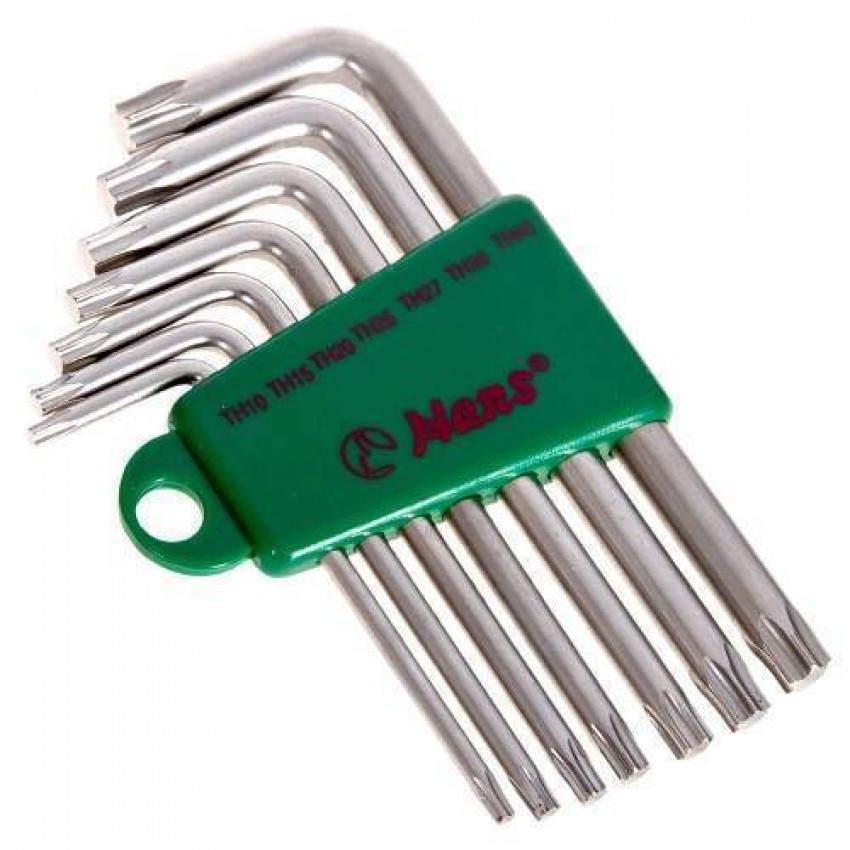 Інструмент HANS. Комплект кутових ключів TORX 7 пр. (16744-7T)-16744-7Т (12)