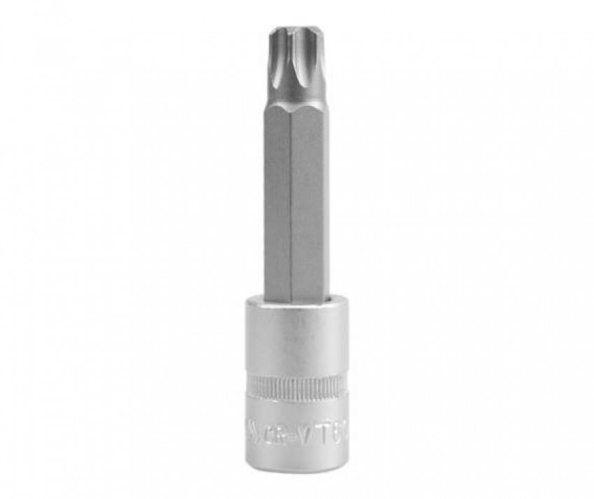 Головка із вставкою TORX YATO із квадр. 1/2", Т60. L=100 мм, Nm=446 [10/100] (DW)-YT-0439