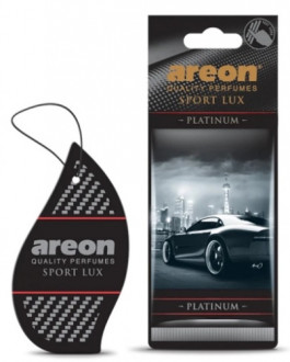 Ароматизатор Sport Lux картонна підвіска Платина (Platinum) Areon-[articul]