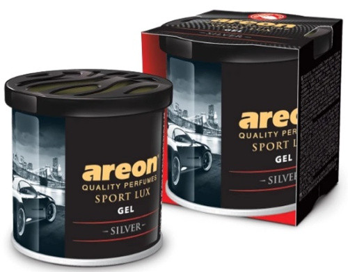 Ароматизатор Sport Lux гель консерва Срібло (Silver) Areon-085028