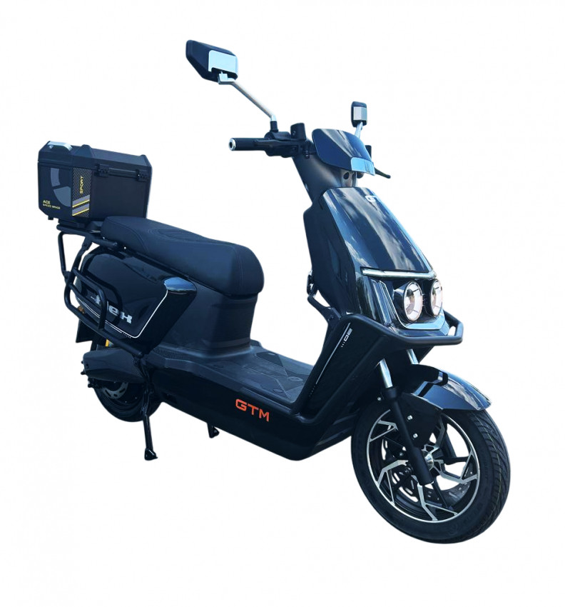 Скутер акумуляторний К5, 2000Вт, 72V, швидкість 70км/год, запас ходу 110км-Flex Pro