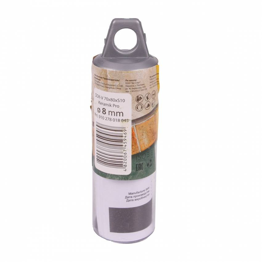 Свердло алмазне DDR-V 08x30xS10 Keramik Pro-910278018043